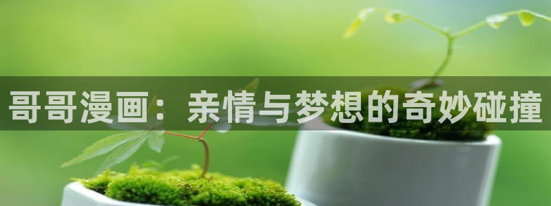 漫蛙软件怎么下载：哥哥漫画：亲情与梦想的奇妙碰撞