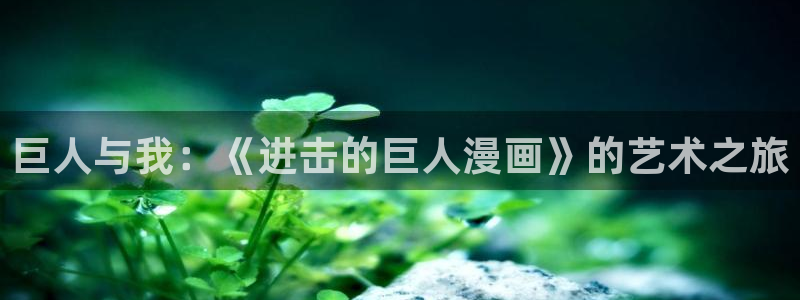 漫蛙2漫画网页入口：巨人与我：《进击的巨人漫画》的艺术之旅